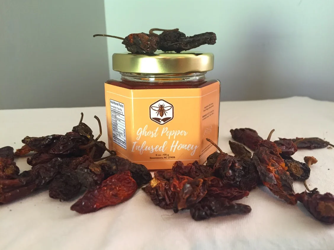 Ghost Pepper Infused Honey